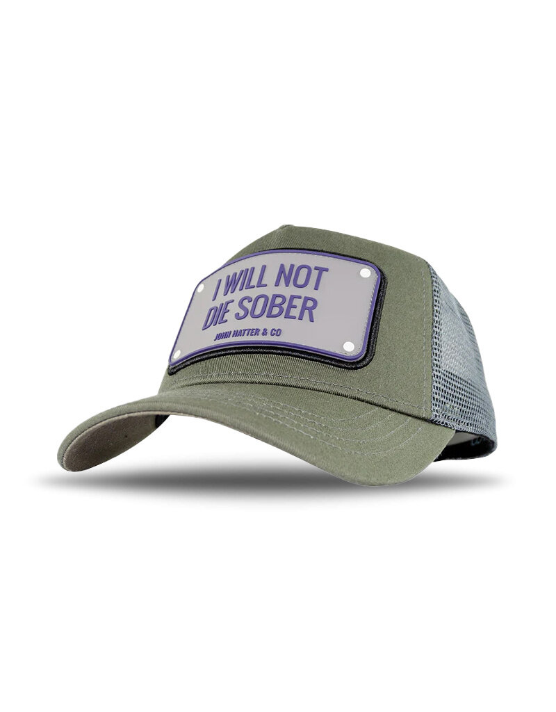 John Hatter Not Die Sober- Grey