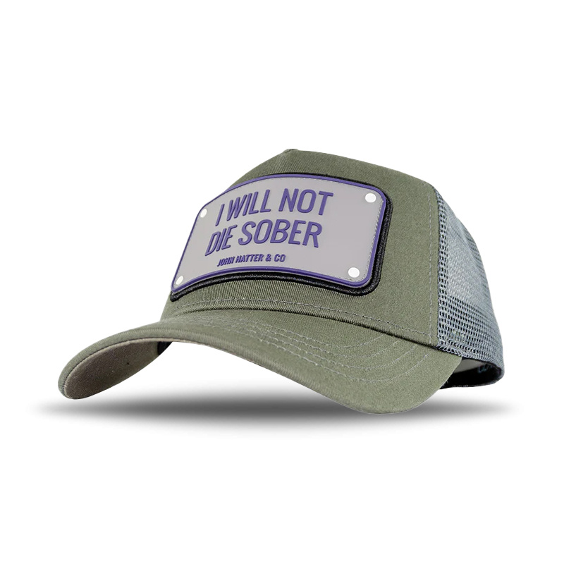 John Hatter Not Die Sober- Grey