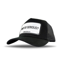 John Hatter Why So Serious?- Black