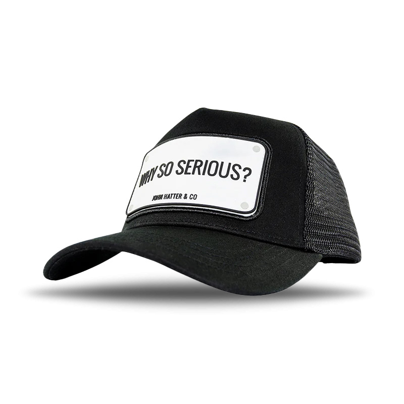 John Hatter Why So Serious?- Black