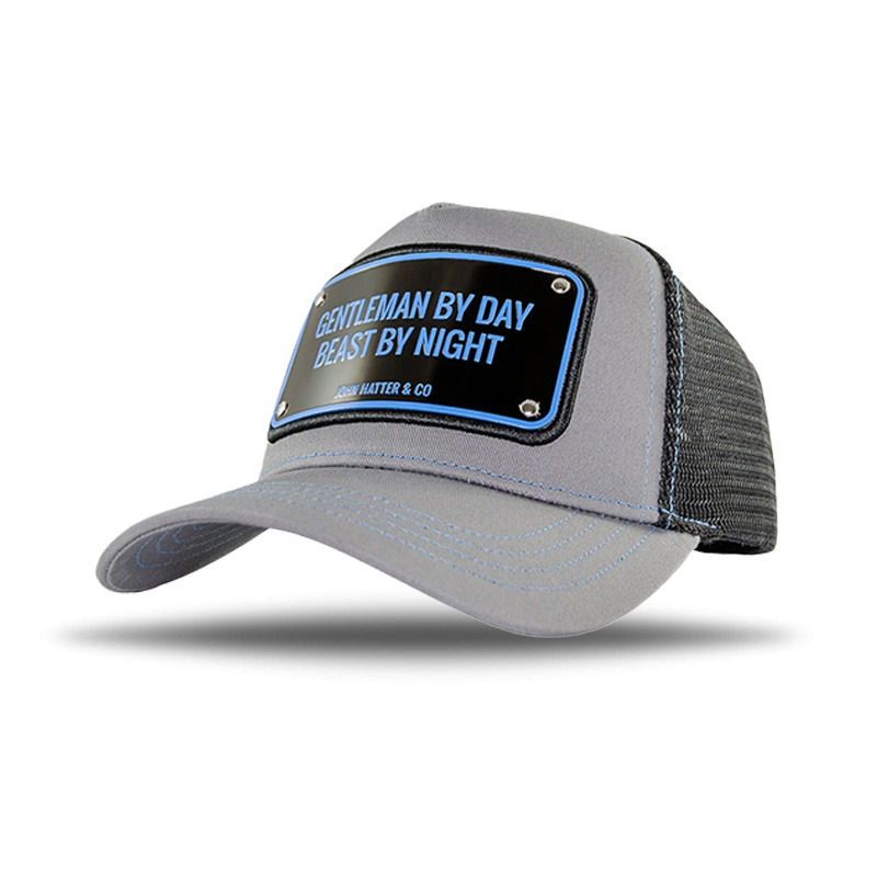 John Hatter Gentleman By Day Beast By Night Color- Grey/Black