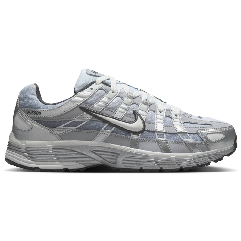 Nike Nike P-6000 "Metallic Silver Summit White-Wolf Grey"