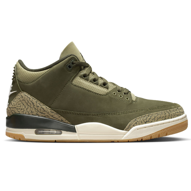 Jordan Air Jordan 3 Retro Og Rt- Olive Green