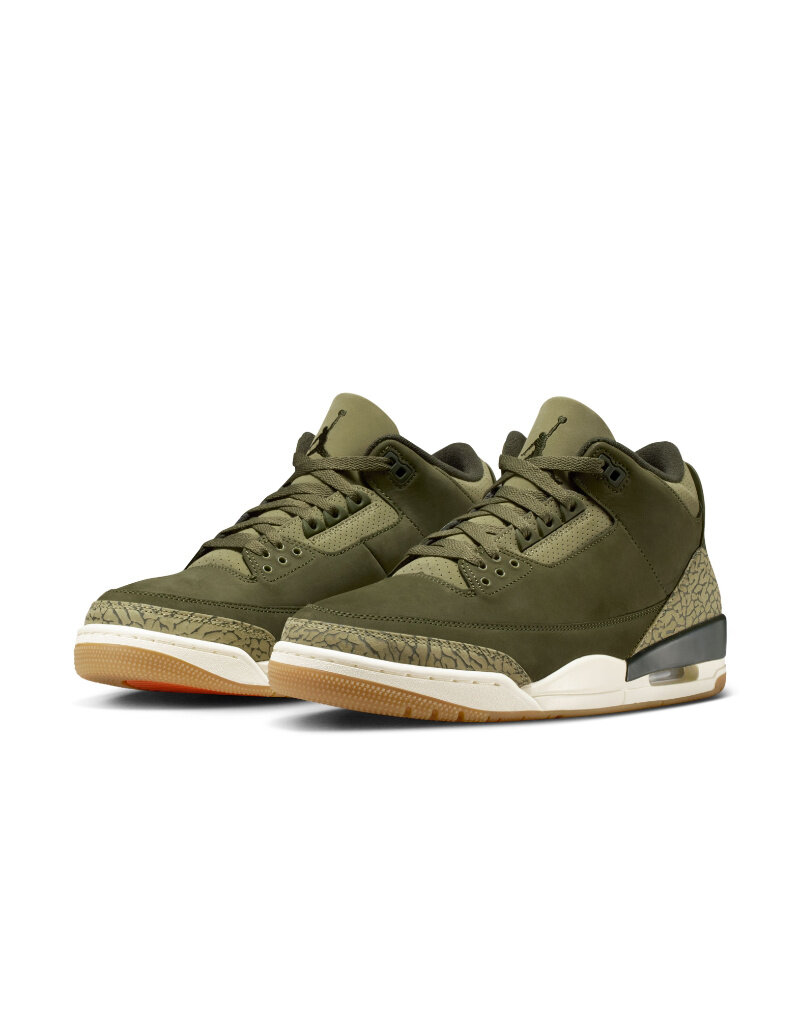 Jordan Air Jordan 3 Retro Og Rt- Olive Green