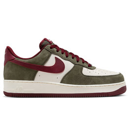 Nike Air Force 1 07 Lv8 Rugby- Cargo Khaki/ Dark Team Red