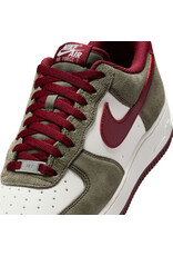 Nike Air Force 1 07 Lv8 Rugby- Cargo Khaki/ Dark Team Red
