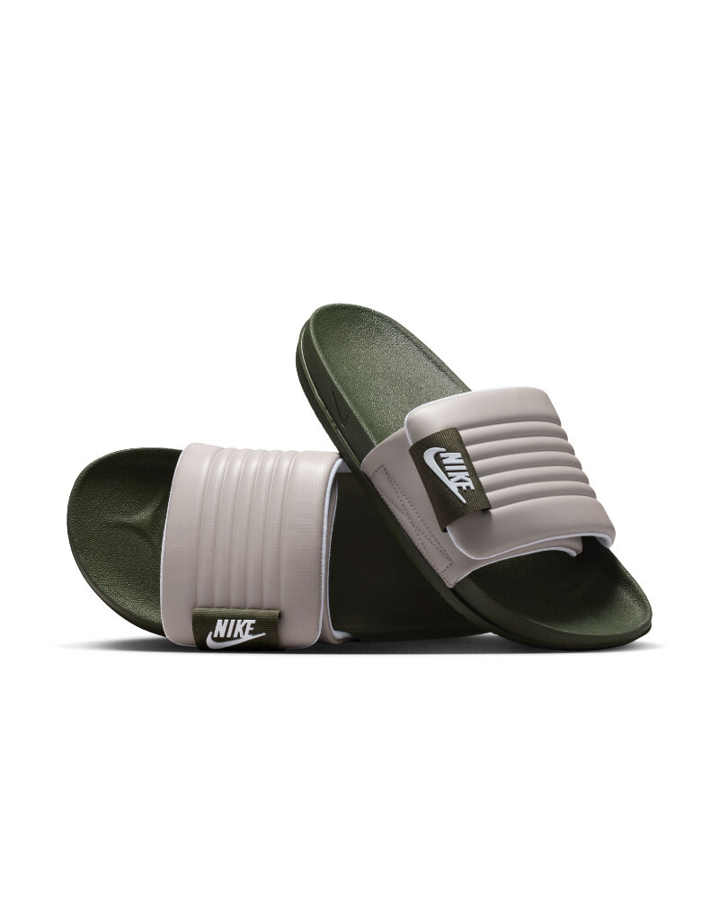 Nike Nike Offcourt Adjust Slide- Cargo Khaki/White/College Grey