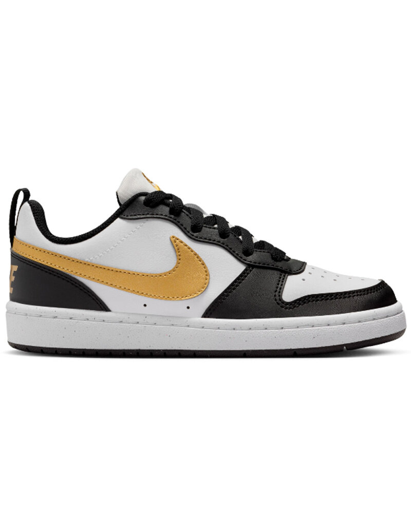 Nike Court Borough Low Recraft Bg- Black/Mtlc Gold-Black/White