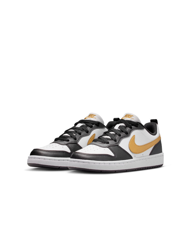 Nike Court Borough Low Recraft Bg- Black/Mtlc Gold-Black/White