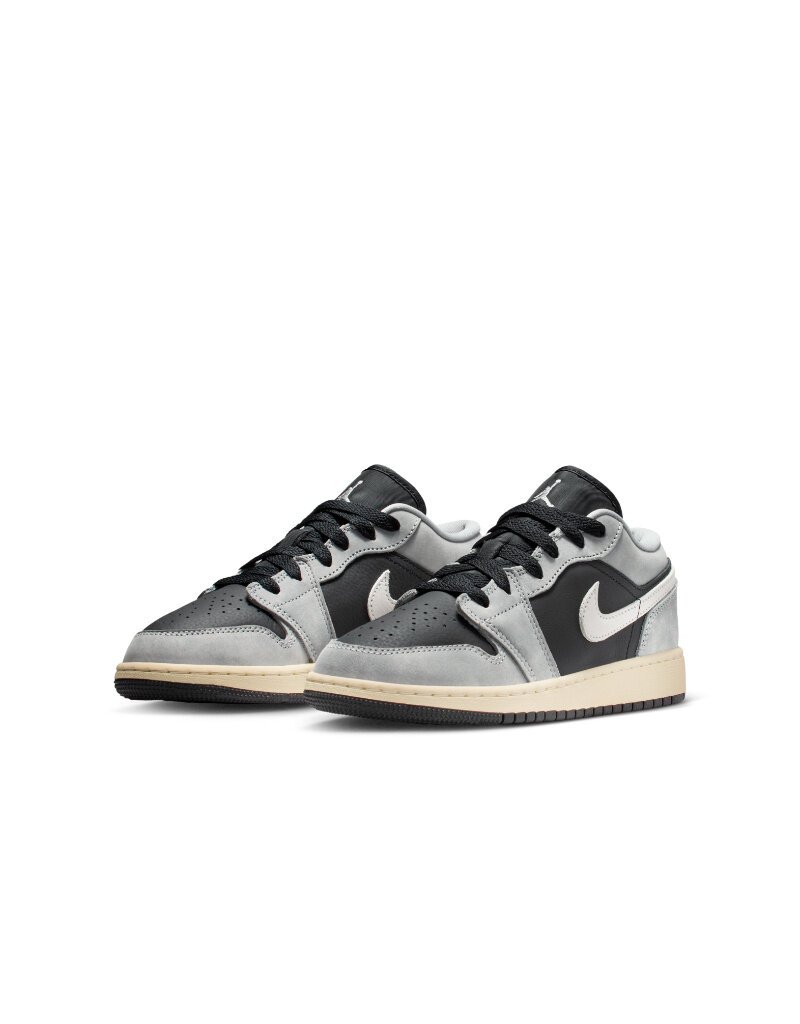 Jordan Air Jordan 1 Low Se Bg- Lt Smoke Grey/Black-Sail