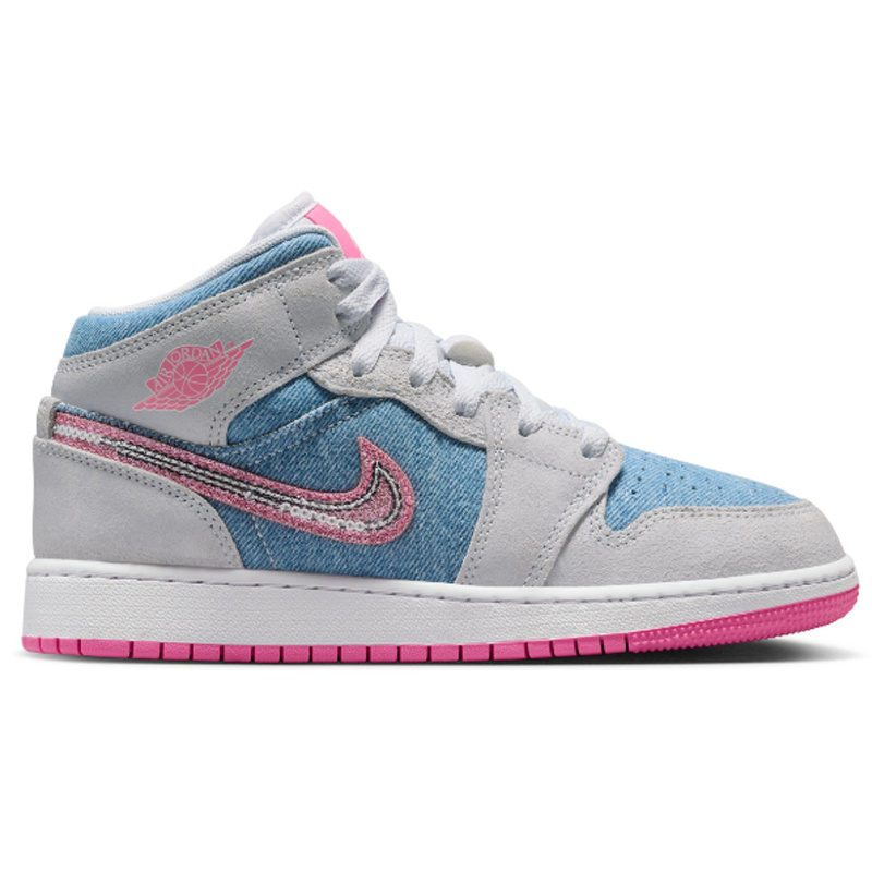 Jordan Air Jordan 1 Mid Se Fem Gg- Pink Glow