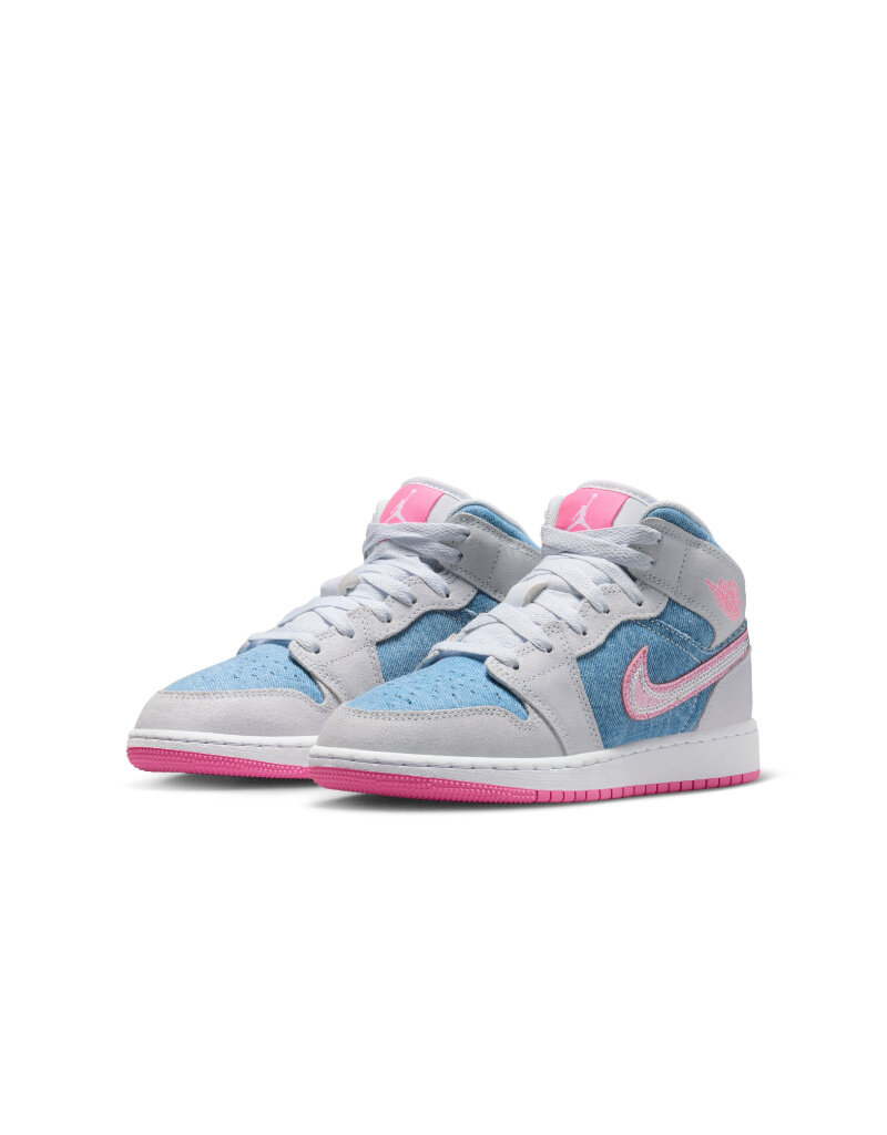 Jordan Air Jordan 1 Mid Se Fem Gg- Pink Glow