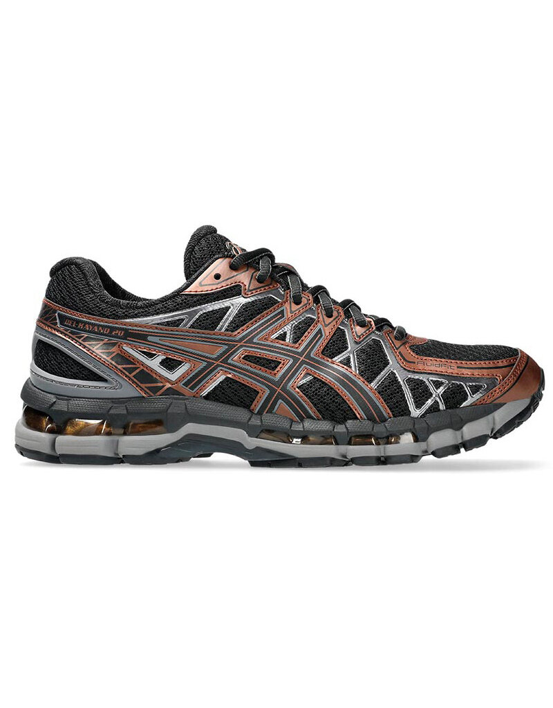 Asics Gel-Kayano 20- Black/Reddish Brown