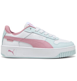 Puma Carina Street JR-White/Poised Pink/Sea Glass