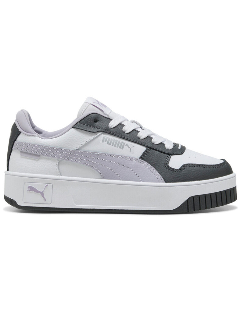 Puma Carina Street JR-White/Lilac/Gray