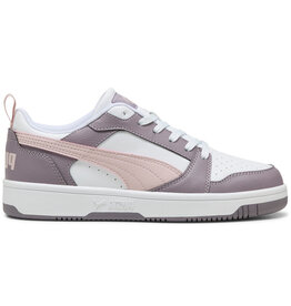 Puma W Rebound V6 Low- White/Mauve/plum
