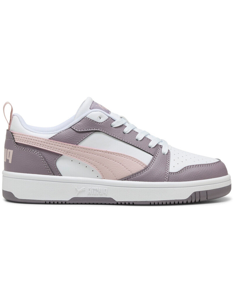 Puma W Rebound V6 Low- White/Mauve/plum
