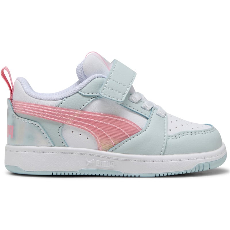 Puma TDPuma Rebound V6 LO Space Belle AC & INF - Sea Glass/Pink/White