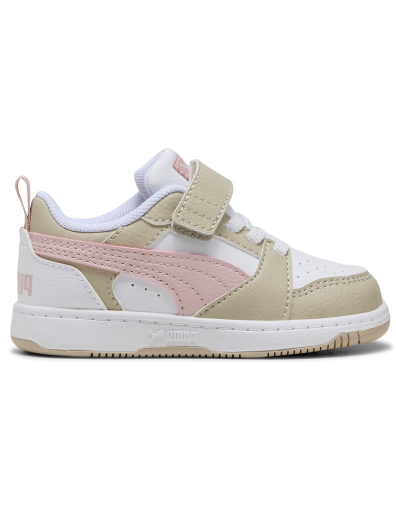 Puma TD Puma Rebound V6 Lo AC&INF - White/Mauve/Desert Dust