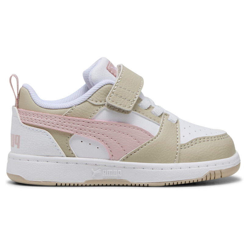 Puma TD Puma Rebound V6 Lo AC&INF - White/Mauve/Desert Dust