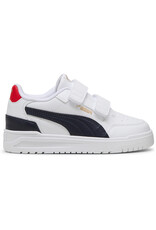 Puma K Shuffle Downtown Lo V PS -White/Navy/Red