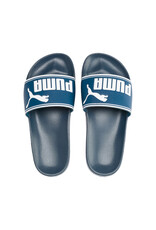 Puma Slides Jr. Leadcat Slide- Dark Blue/White