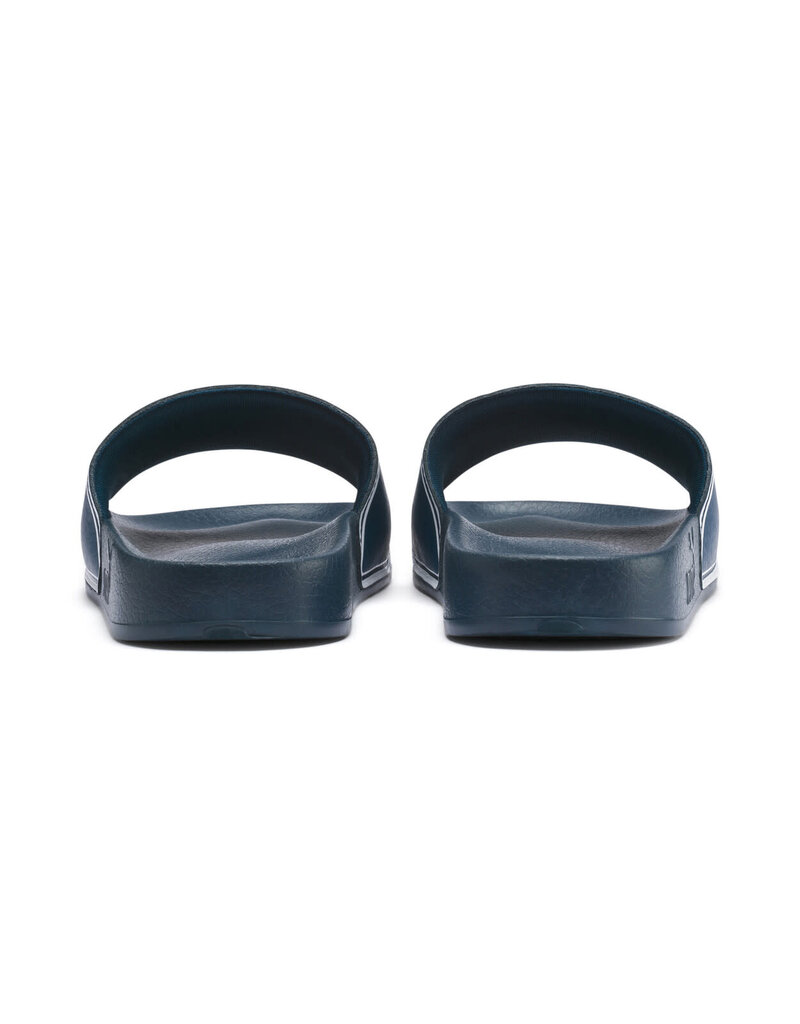 Puma Slides Jr. Leadcat Slide- Dark Blue/White