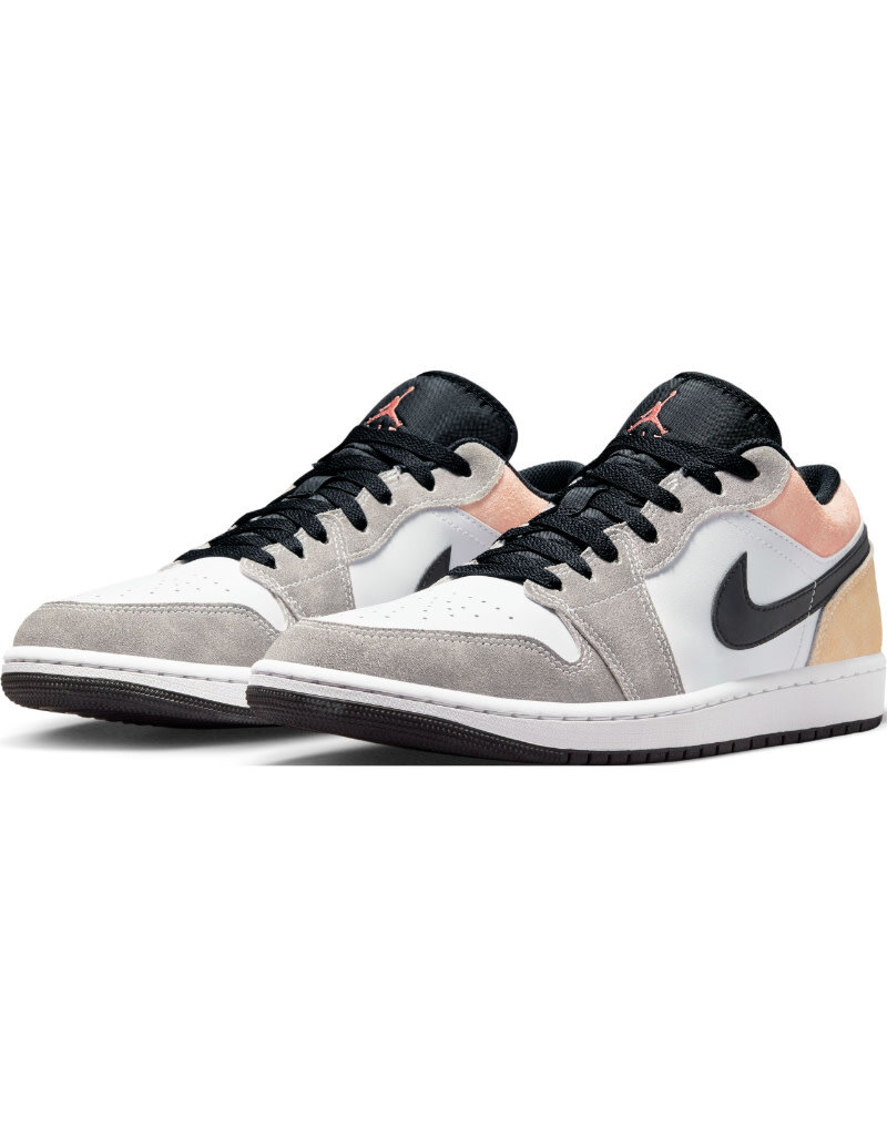 Jordan Air Jordan 1 Low Se- Grey/Black/Orange