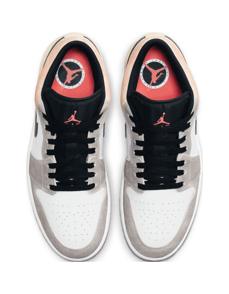 Jordan Air Jordan 1 Low Se- Grey/Black/Orange
