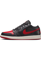 Jordan Wmns Air Jordan 1 Low- Black/Gym Red-Sail Jordan Wmns Air Jordan 1 Low- Black/Gym Red-Sail