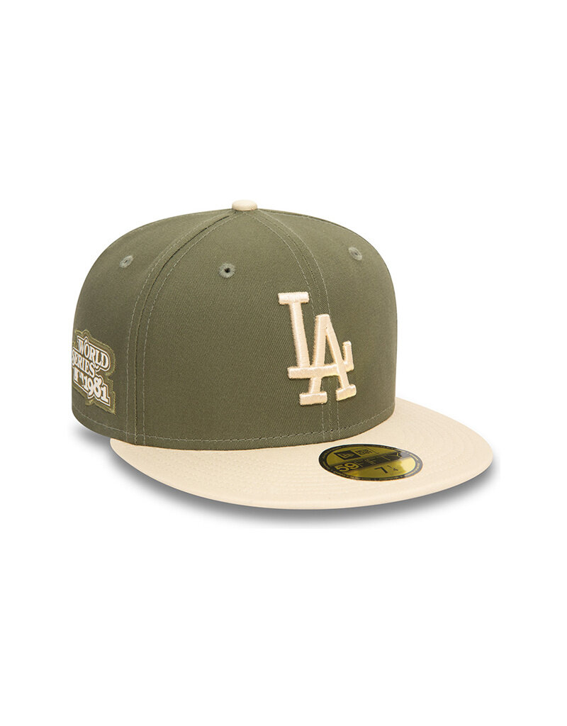 New Era Side Patch 59Fifty Losdodco  Novltc- Olive