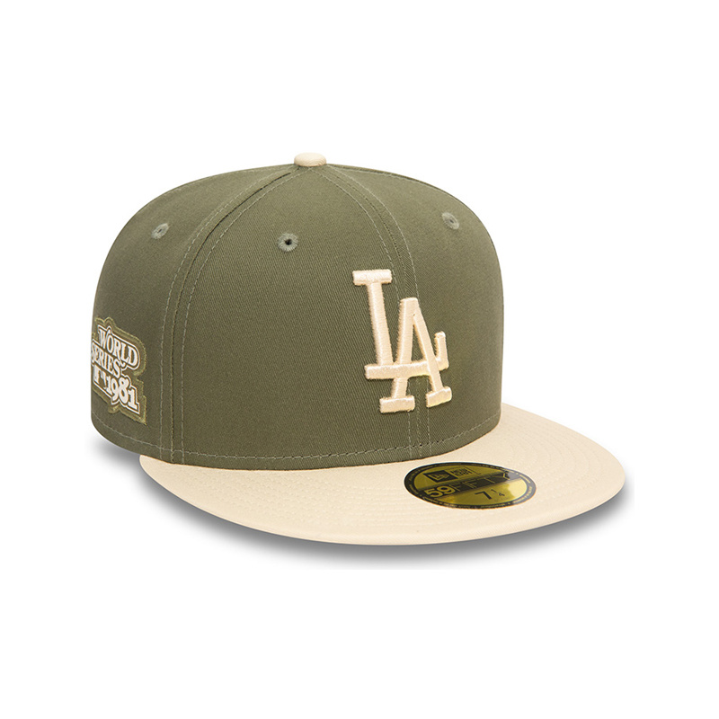 New Era Side Patch 59Fifty Losdodco  Novltc- Olive