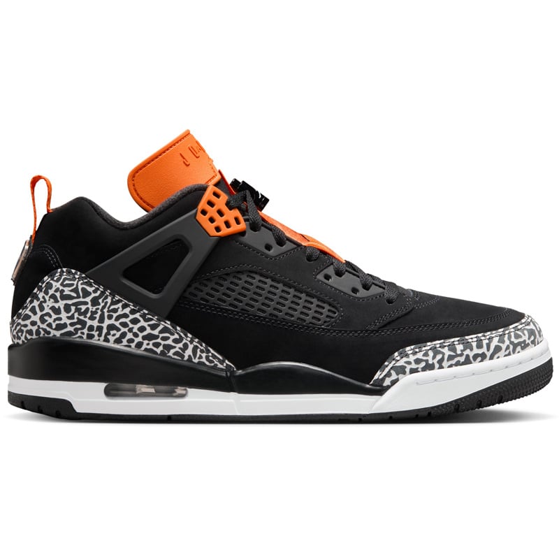 Jordan Jordan Spizike Low- Black/Black-Starfish/White