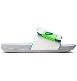 Nike Nike Offcourt Adjust Slide- Wlf Grey/White/Neon