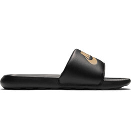 Nike Slides Nike Victori One Slide- Black/Mtlc Gold-Black