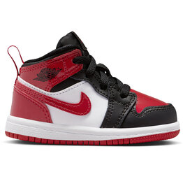 Jordan Td Jordan 1 Mid Se Bt- Black/Varsity Red-White
