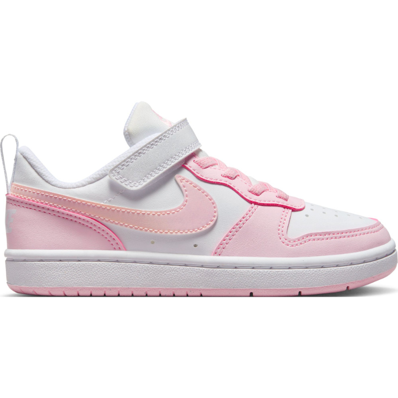 Nike K Court Borough Low Recraft Bpv- White/Pink Foam