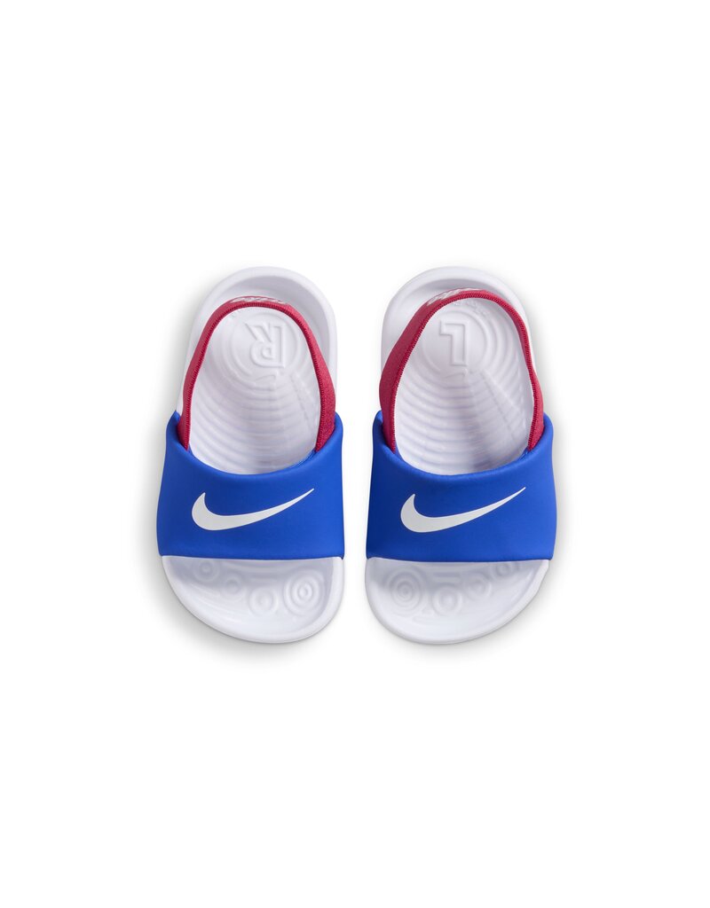 Nike Slides Td Kawa Slide Lils Se Bt- Hyper Royal/White-Noble Red
