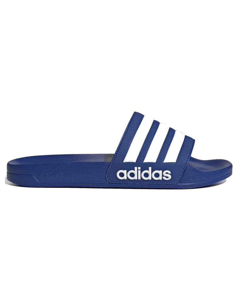 Adidas Adilette Shower Badslippers- Blue/White