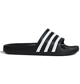 Adidas Adilette Aqua Slides- Core Black/Cloud White