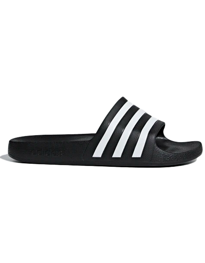 Adidas Adilette Aqua Slides- Core Black/Cloud White