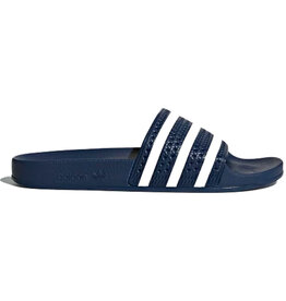 Adidas Adilette Slides - Blue/White