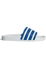Adidas Kids Adilette Badslippers- Blue/White
