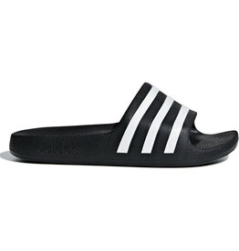 Adidas Kids Adilette Aqua Badslippers- Black/White