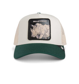 Goorin Bros Bulletproof Trucker- Off White