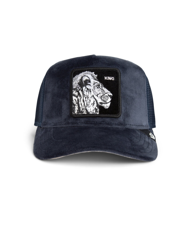 Goorin Bros Velour Lion- Navy