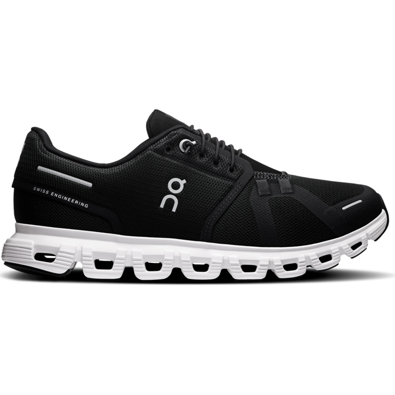 On Wmns Cloud 6- Black/White