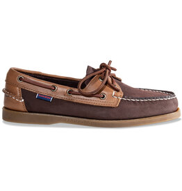Sebago Portland Multiple 22-Rosewood/Pirate Gold/Saddle Brown