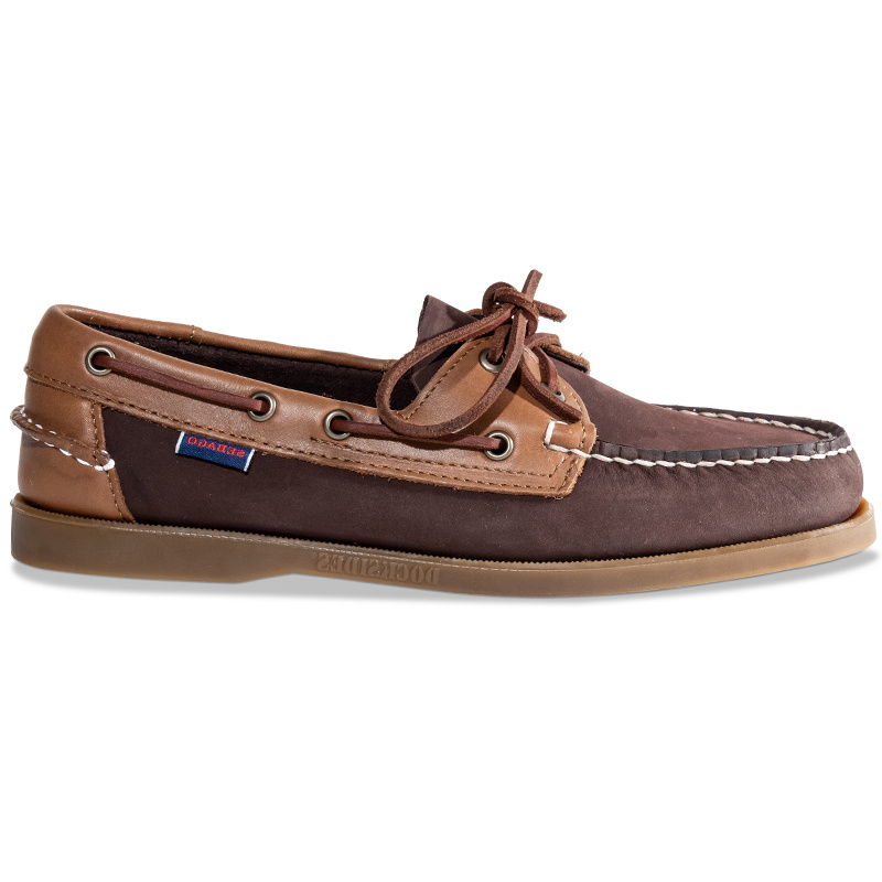 Sebago Portland Multiple 22-Rosewood/Pirate Gold/Saddle Brown