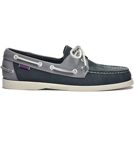Sebago Portland Spinnaker Nubuck- Navy-Grey